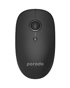 Porodo 2IN1 Wireless bluetooth mouse 2.4GHZ V5.0 Black / PD-WM24BT-BK