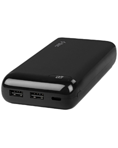 Ttec PowerSlim LCD 20000 mAh Powerbank With USB-C Input/Output / 2BB184S