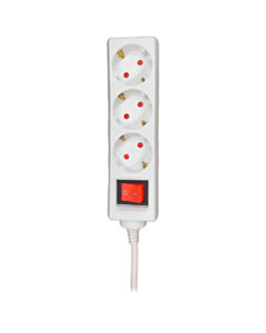 Удлинитель Voltam 1.5 m VP-01 3 Way Germany Type Power Strip