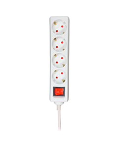 Удлинитель Voltam 1.5 m VP-04 4 Way Germany Type Power Strip