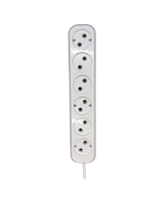 Удлинитель Voltam 1.5 m VP-22 6 Way Holland Type Power Strip Without Switch	