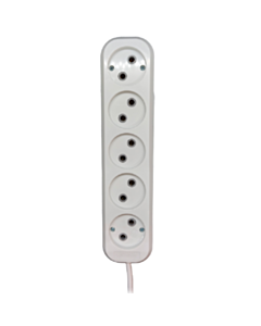 Удлинитель Voltam 3 m VP-20 5 Way Holland Type Power Strip Without Switch	