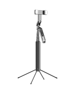 Селфи палка Porodo 185CM Extendable with dual detachable lights 4 leg tripod and R / PD-SLSEDTR-BK