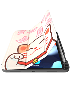 Чехол Comma Lingos Series Apple iPad Air 11/5/4 Pro 11 Gen 4/3/2 0648 Lucky Cat