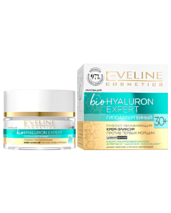 Üz kremi Eveline Bio Hyaluron Expert nəmləndirici 30+ 50 ml 5903416007135