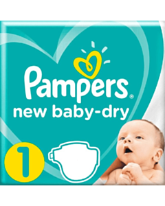 Uşaq Bezi Pampers New Baby Dry S1 Newborn 21 əd 8006540390405