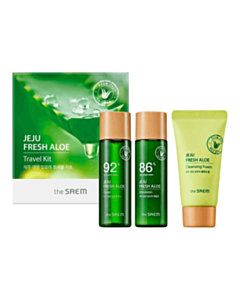 Набор для лица The Saem Jeju Fresh Travel Kit Алоэ 8806164180358