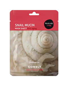 Üz maskası Consly Daily Solution Snail Musin 25ml 8809446658422