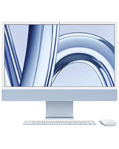 Моноблок Apple iMac 24 MQRR3RU/A Blue