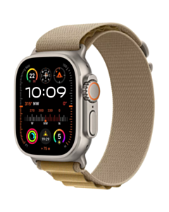 Apple Watch Ultra 2 Cellular 49mm Natural W/Tan Alpine Loop M / MX4F3RB/A