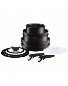 Tava və qazan dəsti TEFAL Ingenio Titanium Ultimate 3x 12 parça