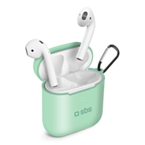 SBS Airpods 1/2 Case Green/TEAPCOVG