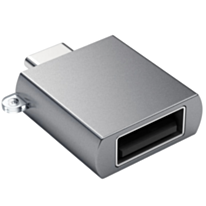 Переходник Satechi USB Type-C to USB Type-A 3.0 ST-TCUAM Space Gray