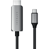 Ötürücü Satechi USB Type-C 8K ST-YH8KCM Space Gray