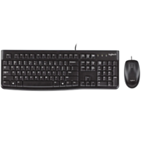 Klaviatura Logitech MK120 Combo Black