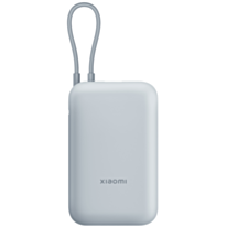 Power Bank Xiaomi 10000 мАч Integrated Cable Ice Blue P15ZM / BHR9073GL