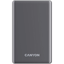 Power Bank Canyon OnPower 510 Slim Magsafe 10000 мАч Dark Grey PD20W