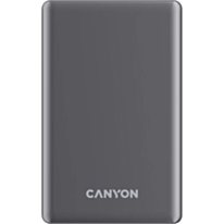 Power Bank Canyon 505 Slim 5000 мАч Dark Grey
