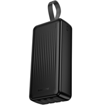 Power Bank Borofone Clever BJ79B 50000 мАч Integrated Cable Black