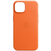 Qoruyucu örtük Apple iPhone 14 Plus Leather Case W/MagSafe Orange MPPF3ZM/A