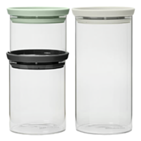 Контейнер для хранения Brabantia Jar Sets Round 3 предмета 100550