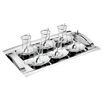 Çay dəsti Schafer Allure 19 parça 8699131906712 (Gümüşü)
