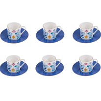Кофейный сервиз Porland Posh 12 предметов 04ALM005546