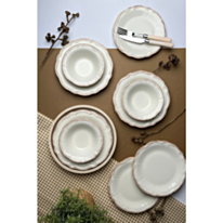 Столовый сервиз Tabak Evi Stoneware Antik 24 предмета FLY24YKPRS962