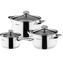 Набор кастрюль Ardesto Gemini Gourmet Varese 6 предметов AR1906PS