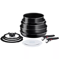 Набор сковород и кастрюль TEFAL Ingenio Titanium Simple Cook 1X 12 предметов