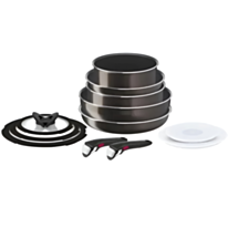 Tava və qazan dəsti TEFAL Ingenio Titanium XL Intense 2X 12 parça