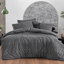 Tekstil yataq dəsti Sarev Tanya Fancy Poplin NT TK 1Y D Boz