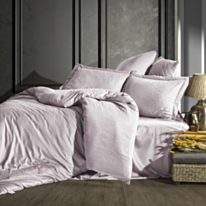 Tekstil yataq dəsti Şahəsər Jakarlı Saten Austin CK Yasəmən