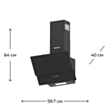 Вытяжка Electrotech Alno Duo 60 Black