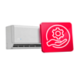 Монтаж кондиционера 9000-18000BTU