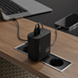 Adapter Euroacs PD 65W  EU-MA265 2PD+USB GAN