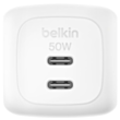 Adapter Belkin USB-C PD Wall Charger with PPS 50W White