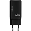 Adapter Euroacs EU-MQ345 2PD 45W ACHRBA842608 Black