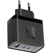 Adapter Promate Power Delivery GaN 45W PowerPort-45.Black.EU