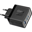 Adapter Promate Power Delivery GaN 45W PowerPort-45.Black.EU