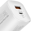 Adapter Promate Power Delivery GaN 33W PowerPort-33.White.EU