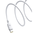 Кабель Baseus Silky USB Type-C 100W White