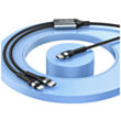 Naqil Recci RTC-T16 PD 65W 2in1 Type-C to Type-C + Lightning 