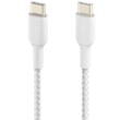Naqil Belkin Boostcharge USB-C to USB-C Braided Cable White