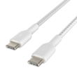 Naqil Belkin Boostcharge USB-C to USB-C Braided Cable White
