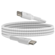 Naqil Belkin Boostcharge USB-C to USB-C Braided Cable White