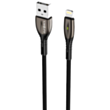 Кабель Euroacs EU-Z008 USB Type-A to Lightning 1 м ACHRKA016823 Black
