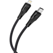 Naqil Euroacs EU-Y12 Braid USB Type-С to Lightning 1 m 27W ACHRKA440400 Black