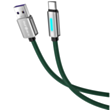 Кабель Euroacs EU-Z172 USB Type-A to USB Type-C 1 м ACHRKA440444 Green