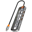 USB Hub Canyon DS-13 7 in 1 4K USB-C CNS-TDS13 Space Grey